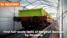 First full-scale tests of MagRail Booster by Nevomo