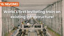 World's first levitating train on existing infrastructure